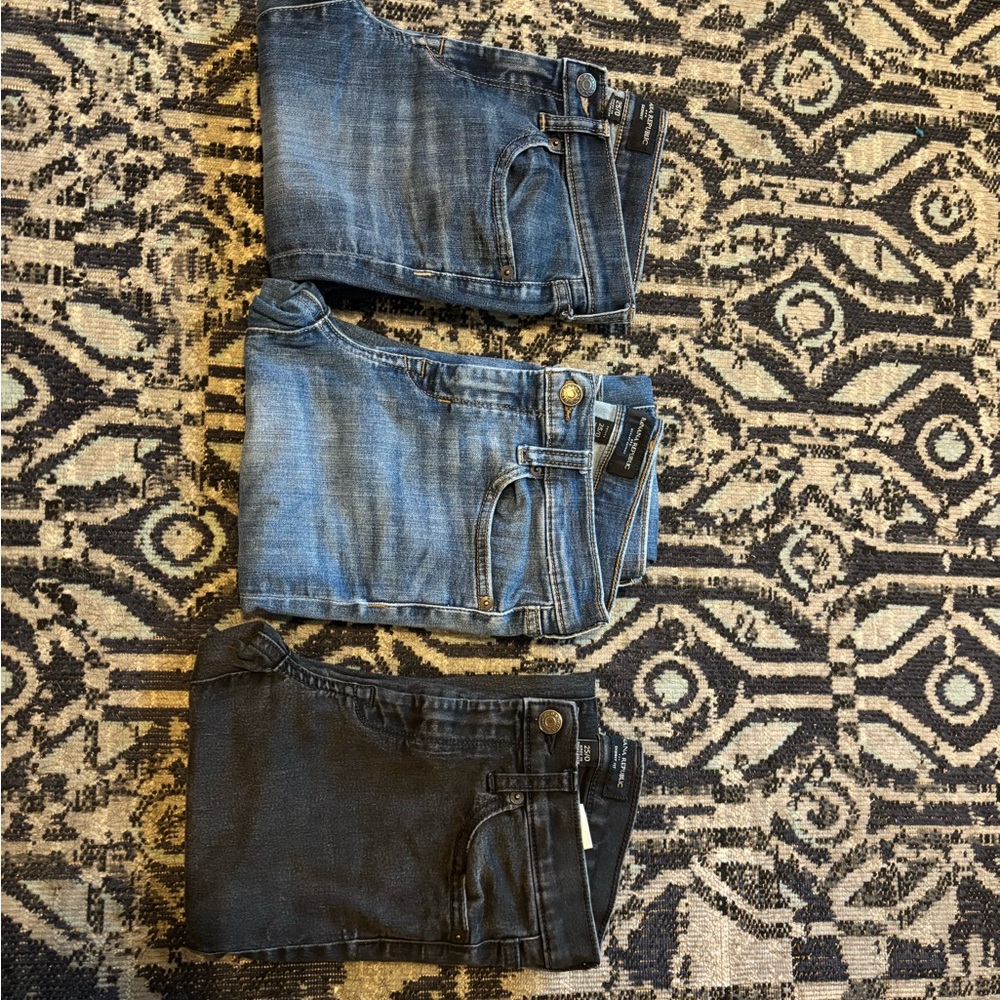 3 pairs of Banana Republic Women's Skinny Jeans